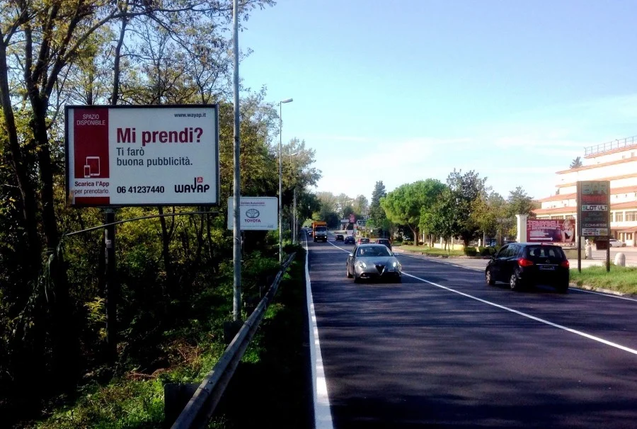 Cartelli pubblicitario ausonia ingresso cassino