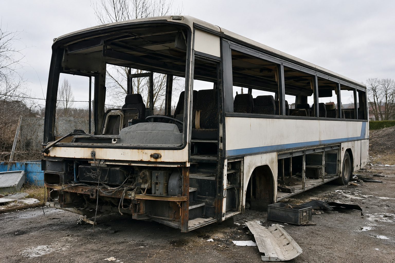 Autobus fuori uso
