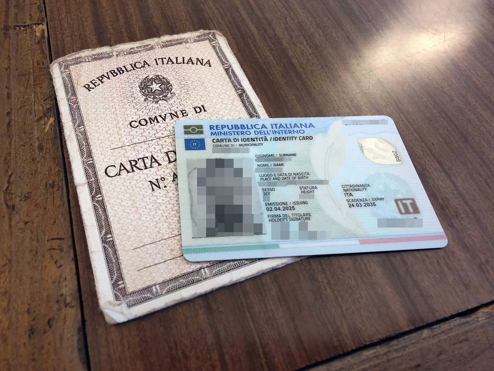 Carta d'identità