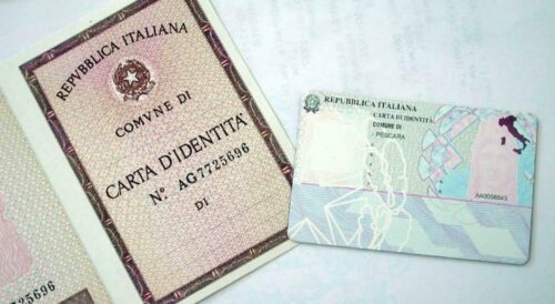 Carta identità provvisoria