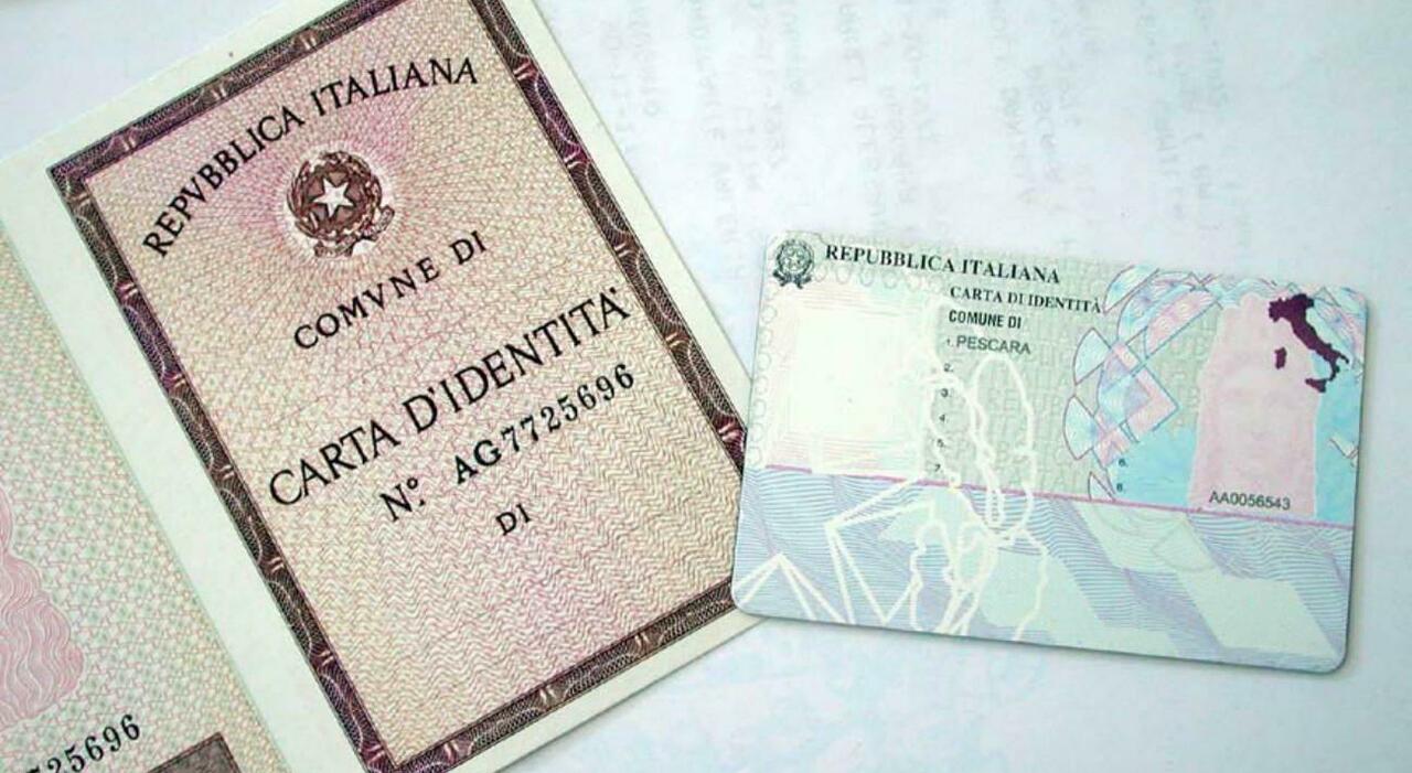 Carta identità provvisoria