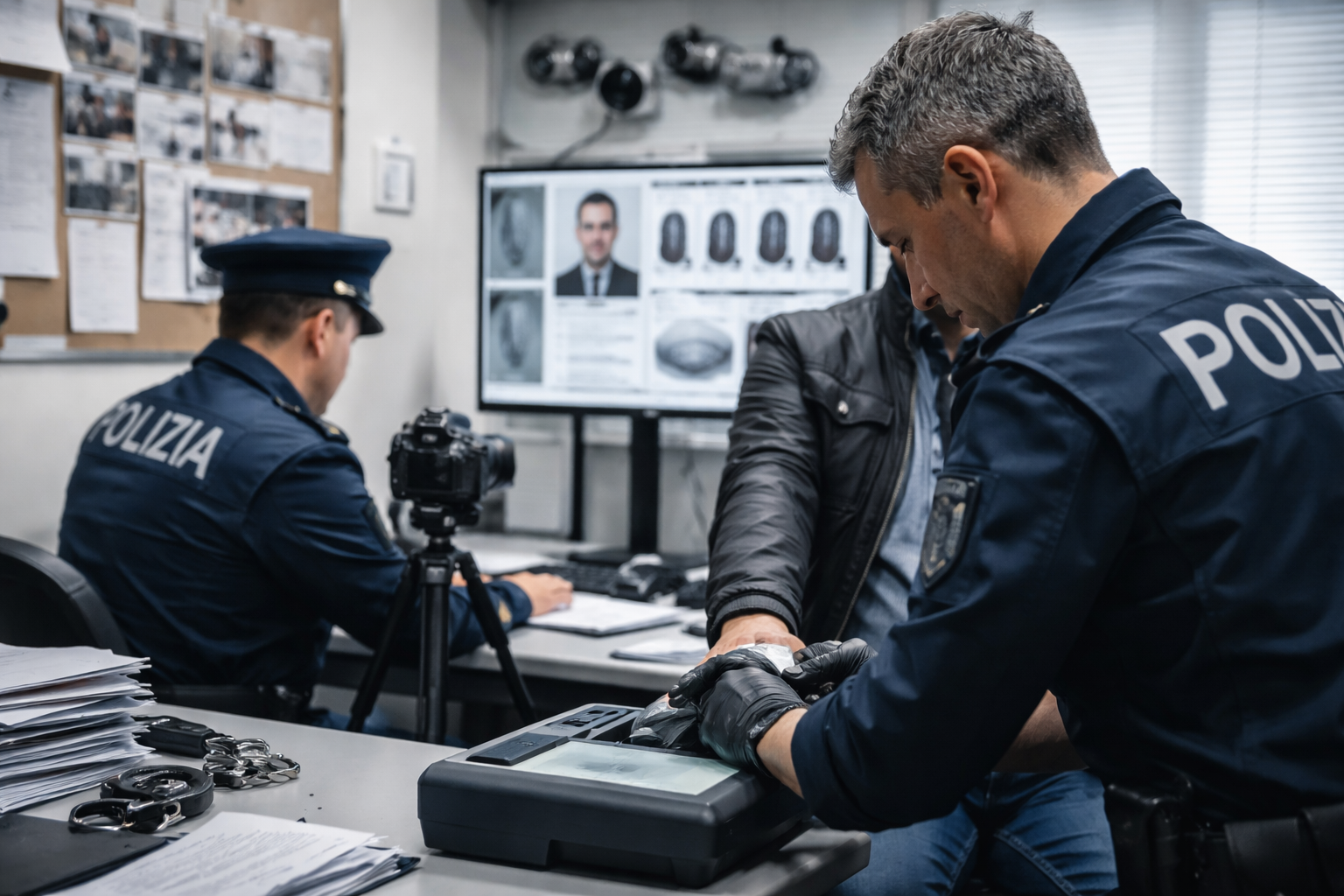 Dati biometrici polizia