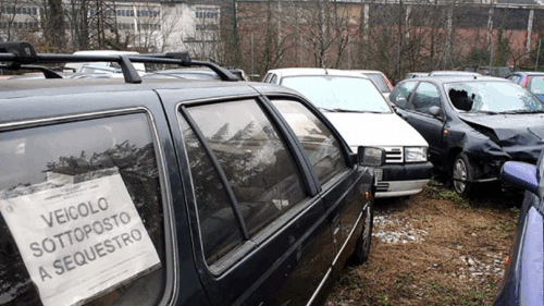 Deposito veicoli sequestrati