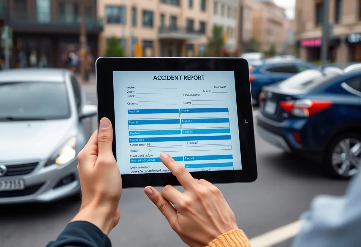 Modulo cai digitale cambiamenti nella constatazione amichevole bht