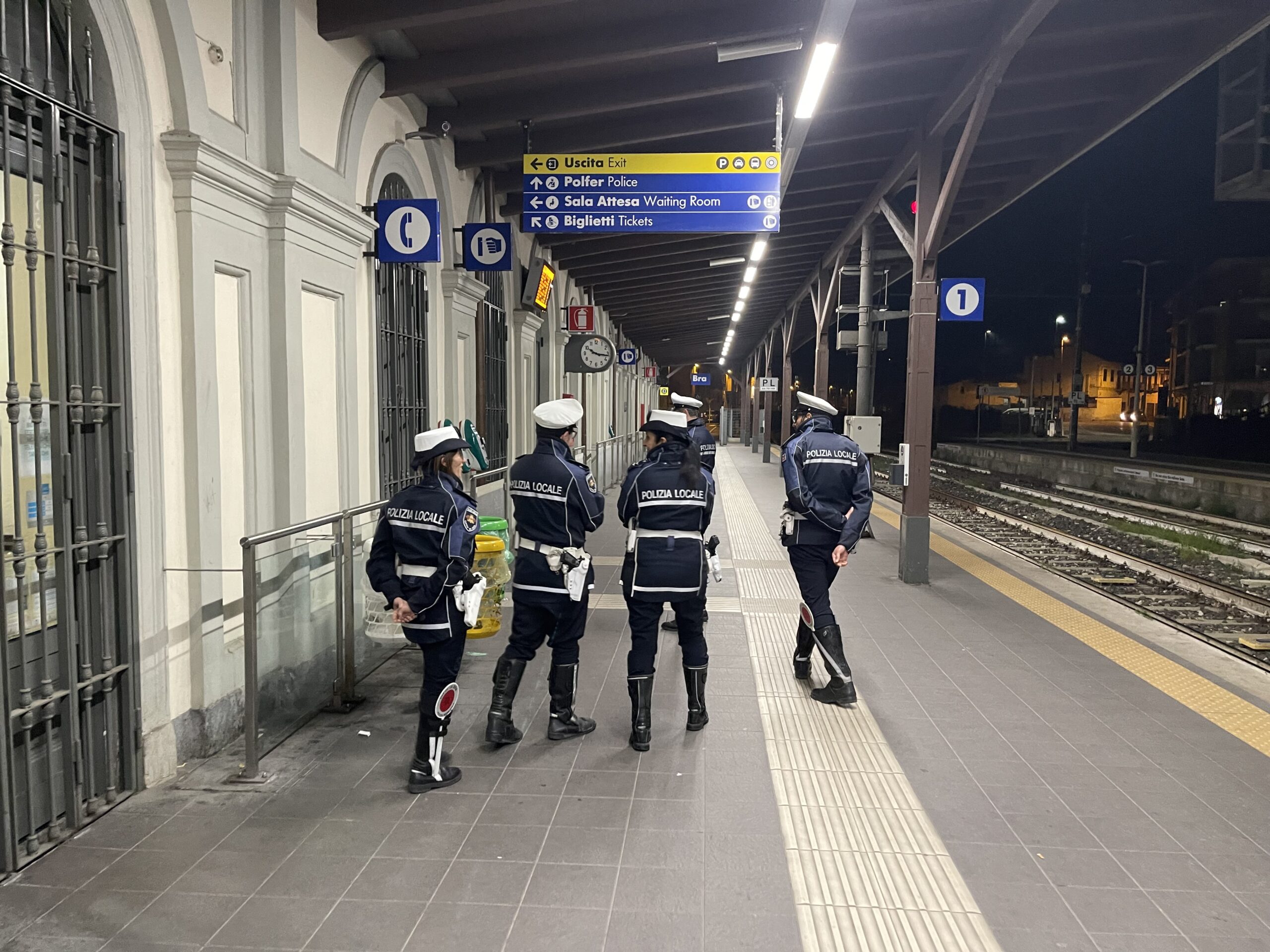 Polizia Locale In Stazione