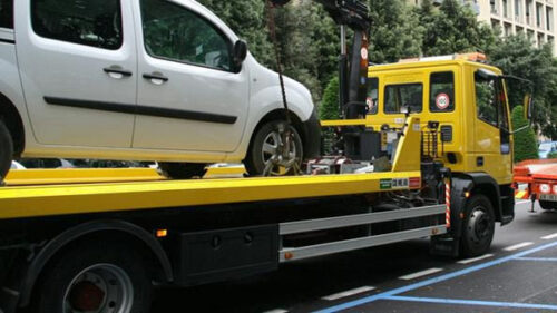 Rimozione auto carrattrezzi