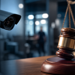 Videosorveglianza tribunale