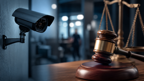 Videosorveglianza tribunale